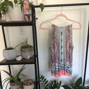 Anthropologie Deletta rope neck Sorin tank